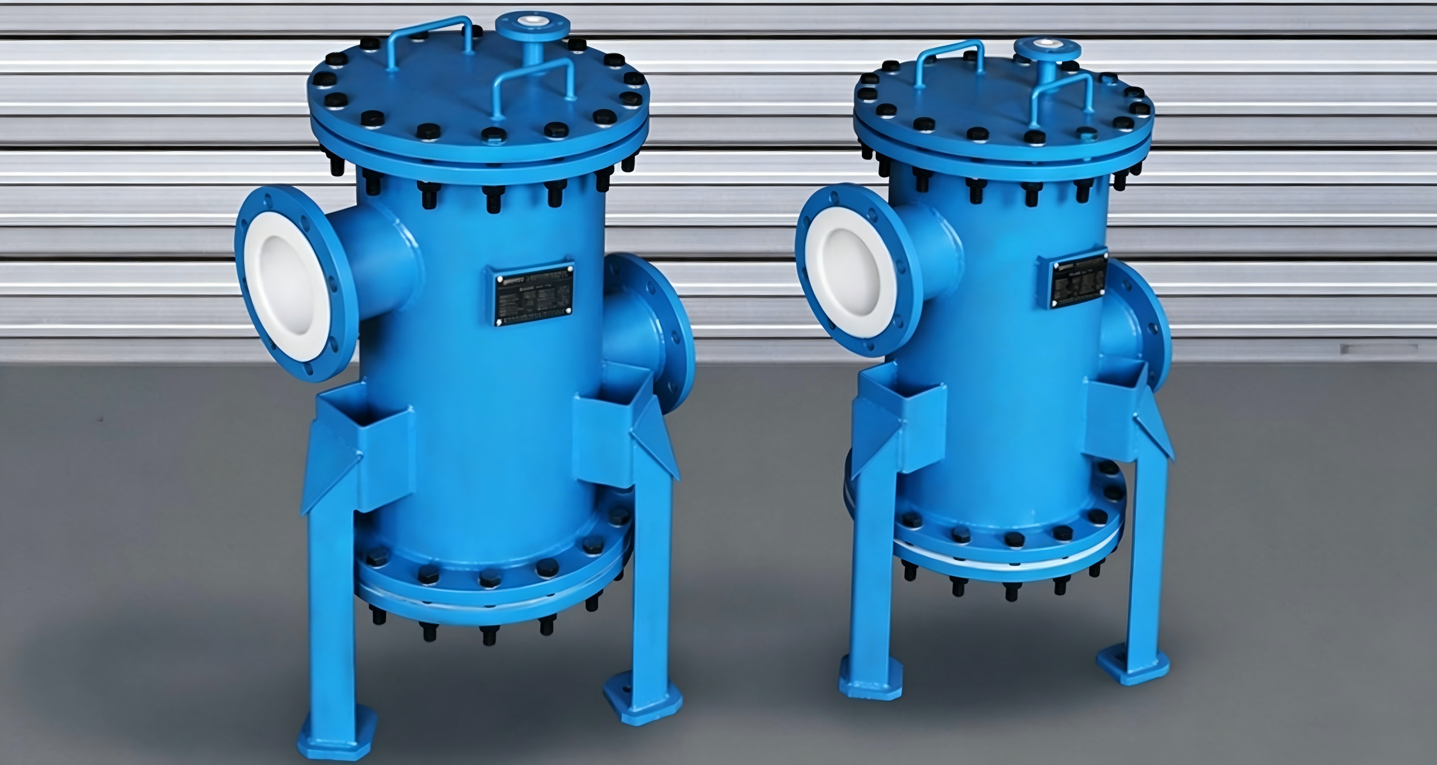 Fluorine Lined Pipeline Strainer
