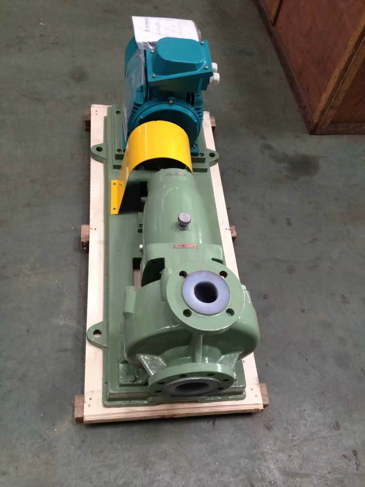 lHF Fluorine Lined Chemical Centrifugal Pump